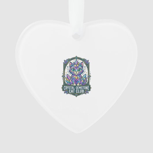 Idée cadeau chat maman Crystal Gemstone - Crystal (devant)