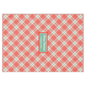 Idée cadeau de nappe de Noël monogrammée (Devant (Horizontal))