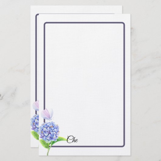 Idée cadeau de papeterie customisée de Bridesmaid (Devant / Derrière)