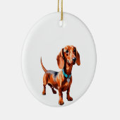 Idée cadeau décoration chien saucisson dachshund (Droite)