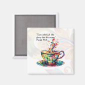 Idée cadeau JW - 2025 Année Texte Magnet Psaume 96 (Recto/Verso)