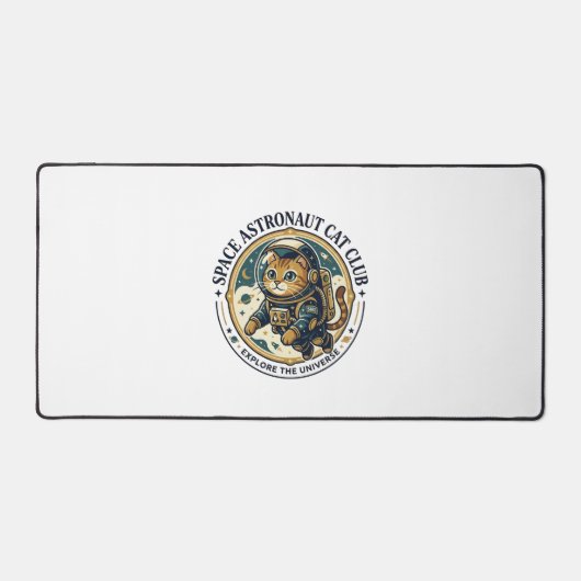 Idée cadeau papa chat astronaute spatial - Astrona (Recto)