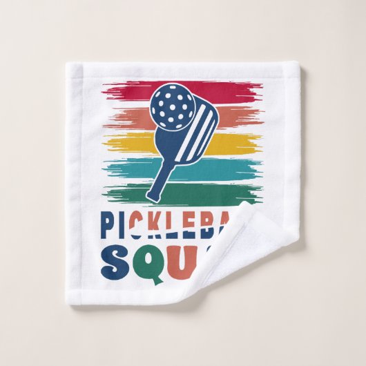 Idée cadeau pour joueurs de pickleball (Gant de toilette)