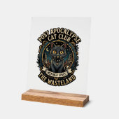 Idée cadeau pour papa de chat post apocalypse - Po (Angle)
