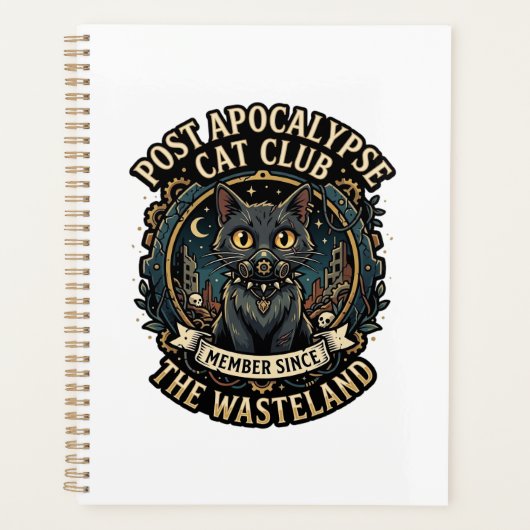 Idée cadeau pour papa de chat post-apocalypse - Po (Devant)