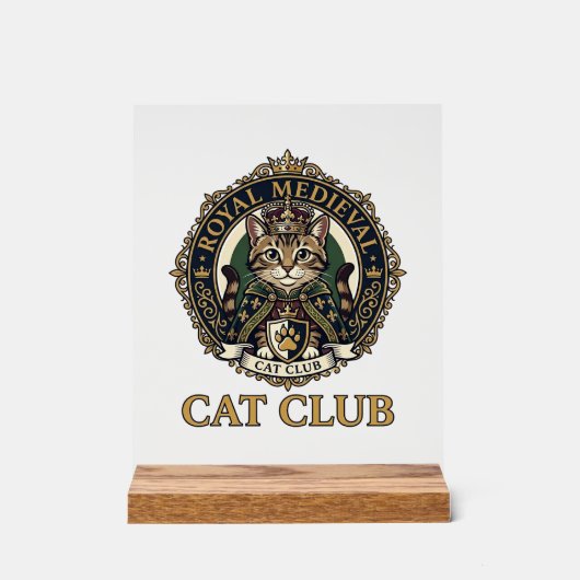 Idée cadeau Royal Medieval Cat Cat Dad - Royal Med (Recto)