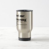 idée cadeau tasse de travail sarcastique (Centre)