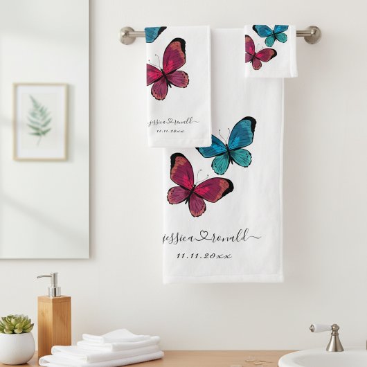 Idée de Cadeau de Mariage : Serviettes de Bain Per