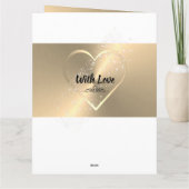 Idée de carte d'anniversaire 50 ans personnalisée  (Dos)