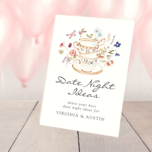 Idée de Soirée de Date de Mariage Panneau