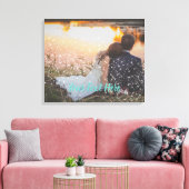 Idée de toile de mariage avec effet de lumière sci (Insitu(Salon))