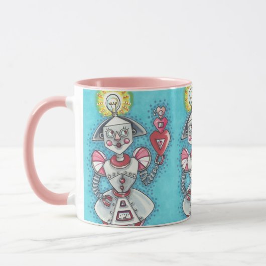 IDÉE LUMINEUSE ROBOT MUG (Gauche)