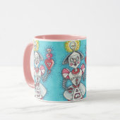 IDÉE LUMINEUSE ROBOT MUG (Devant gauche)