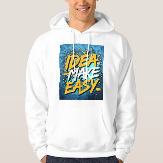 IDEE MAAK HET MAKKELIJK HOODIE (Voorkant)