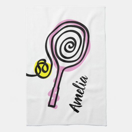 Idée mignonne de cadeau de serviette de cuisine (Vertical)