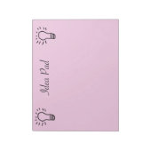 Idee Pad Roze Notitieblok (Gedraaid)