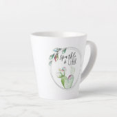 Idée Père Noël secrète de Cactus Mug à l'aquarelle (Angle droit)