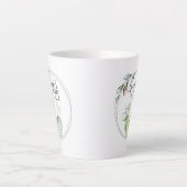Idée Père Noël secrète de Cactus Mug à l'aquarelle (Devant)