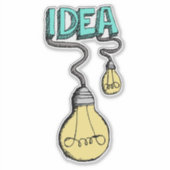 Idee Sticker (Voorkant)