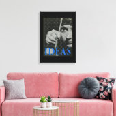 Ideeën - 1981-promo grafisch canvas afdruk (Insitu (Woonkamer))