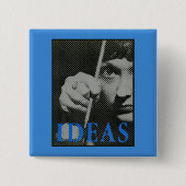 Ideeën - 1981-promo grafisch vierkante button 5,1 cm (Voorkant)