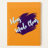 Ideeën maken planner duidelijk (Achterkant)