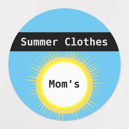 Ideeën van opslag- en thuisorganisaties labels (Design 2)