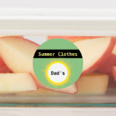 Ideeën van opslag- en thuisorganisaties labels (Aangebracht)