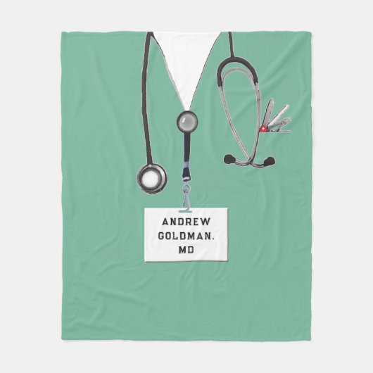Ideeën voor artsencadeaus fleece deken (Voorkant)