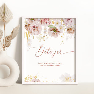 Ideeën voor een romantische avond. Boho herfst Dat Poster