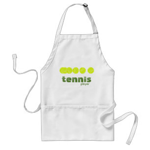 ideeën voor een tennisspeler standaard schort