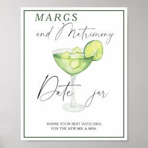 Ideeën voor een trouwfeest voor Margarita bruid Poster
