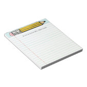 Ideeën voor leerkrachten notitieblok (Schuin)