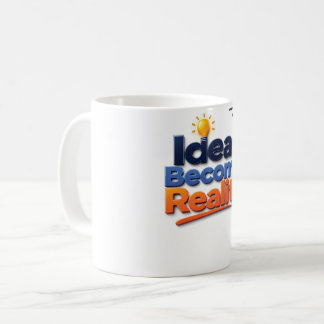 Ideeën worden realiteit koffiemok