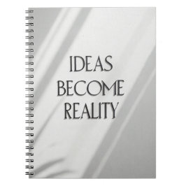 Ideeën Wordt Reality Journal – Eenvoudige Inspirat Notitieboek