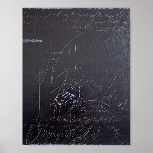 Idées blanches et tableaux noirs 3 Poster (Devant)