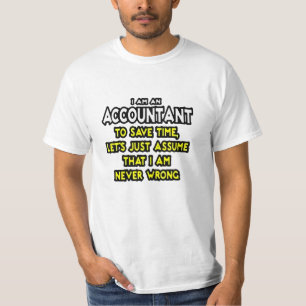 Idées cadeaux de comptable amusant T-shirt