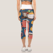 Idées Cadeaux Leggings Capri Mood Café (Verso)