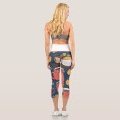 Idées Cadeaux Leggings Capri Mood Café (Verso)