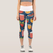 Idées Cadeaux Leggings Capri Mood Café (Recto)
