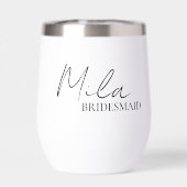 Idées Cadeaux Personnalisées de Bridesmaid (Arrière)