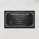 Idées Cartes de visite personnalisées et fondatric (Devant)