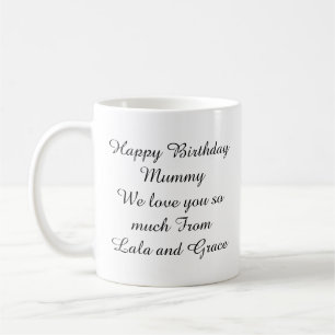 Idées de cadeaux de mug personnalisés avec n'impor