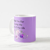 Idées de cadeaux pour belle-mère Mug à café aux ro (Devant gauche)