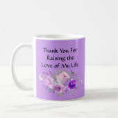 Idées de cadeaux pour belle-mère Mug à café aux ro (Gauche)
