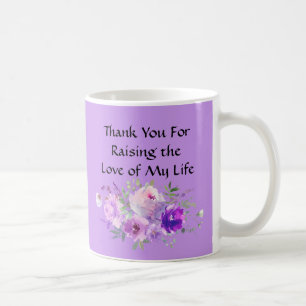 Idées de cadeaux pour belle-mère Mug à café aux ro