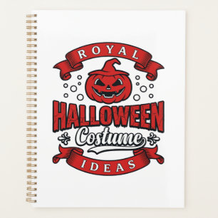 Idées de costumes d'Halloween vintage Vector Desig