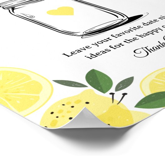 Idées de pot de date au citron - Impression de pan (Coin)