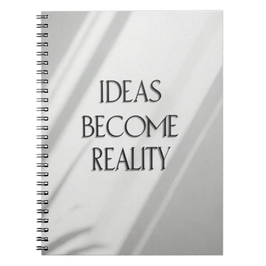 Idées Devenir Reality Journal - Inspiration simple (Devant)