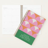 Idées géométriques roses modernes (Devant avec enveloppe)